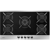 تصویر اجاق گاز کن مدل IG8518M ۵ شعله شیشه ای 