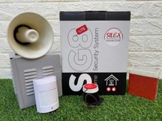تصویر پکیج دزدگیر سایلکس SG8-Lite سیم کارتی با 1 عدد چشمی پرو (Pro) 