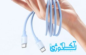 تصویر کابل شارژ و دیتا 3 آمپر USB-C 2.0 Male به USB-C 2.0 Male یوگرین مدل US563 سری 15279 