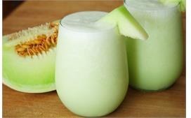 تصویر شیر طالبی cantaloupe milk 