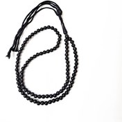 تصویر بسته 10 عددی تسبیح مشکی نمره 6 