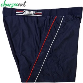 تصویر لباس شنا مردانه با پارچه سبک و کشی 