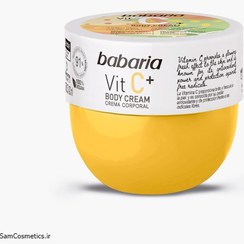 تصویر کرم بدن باباریا حاوی ویتامین C حجم 400 میل BABARIA Vitamin C Body Cream 400ml