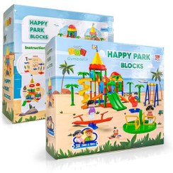 تصویر بازی فکری پارک شادی ۱۲۸ تکه تک توی 