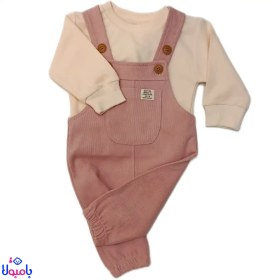 تصویر بیلر کتان صورتی دخترانه 