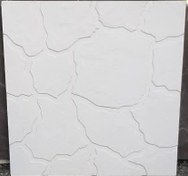 تصویر موزاییک پلیمری طرح لاشه کویر ۴۰*۴۰ - کرم Polymer mosaic design of desert carcass 40x40