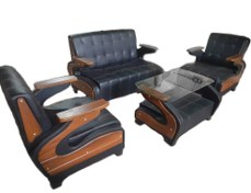 تصویر نیم ست اداری ۴ نفره مدل خلبانی 