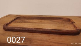 تصویر سینی چوبی گردو 