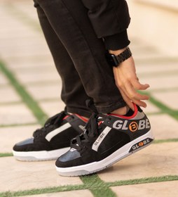 تصویر کفش مردانه مدل GLOBE (مشکی طوسی) - 4 