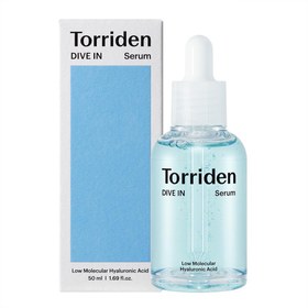 تصویر سرم آبرسان هیالورونیک اسید توریدن 50 میل TORRIDEN Dive-In Low Molecular Weight Hyaluronic Serum 50ml