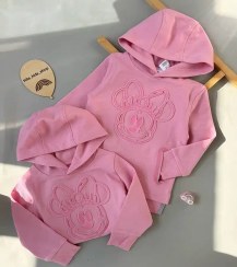 تصویر 1483-هودی صورتی میکی وارداتی خیلیی خوشگل دخترونه 