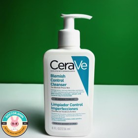 تصویر ژل شستشوی ضد لک سراوی اصل ا CeraVe Blemish Control Cleanser for Blemish-Prone Skin, 236ml CeraVe Blemish Control Cleanser for Blemish-Prone Skin, 236ml