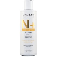 تصویر شامپو ملایم روزانه پرایم N+ HIBI NORM مناسب پوست سر حساس و موهای نازک حجم 250 میلی لیتر Prime Shampoo N Plus Hibi Norm Daily Mild