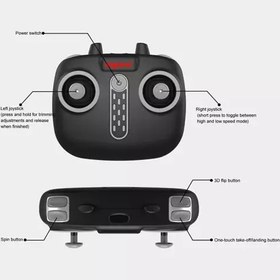 تصویر کوادکوپتر تاشو با کنترل از راه دور برند SYMA مدل Z5 