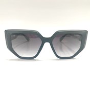 تصویر فریم آفتابی زنانه CHANEL کد:99039 مشکی مات 