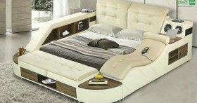 تصویر تخت خواب دو نفره ماساژور هوشمند لوگانو 