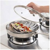 تصویر سبد بخارپز استیل - سایز بزرگ 