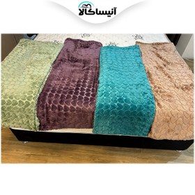 تصویر پتو کارولین مدل ژله ای کد 01 سایز 150×220 سانتی متر 