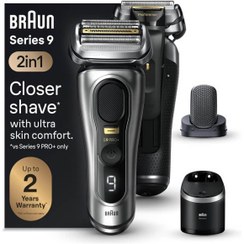 تصویر ماشین اصلاح صورت براون سری 9 مدل  Pro+ 9597cc Braun Series 9 Pro+  9597cc Electric shaver