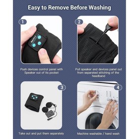 تصویر هدفون ورزشی بی سیم Navly 