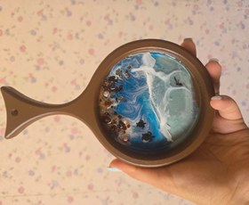 تصویر زیرلیوانی دریا - طرح 