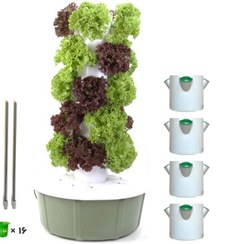 تصویر پالیستا ۹ طبقه همراه با تایمر و پمپ 