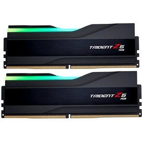 تصویر حافظه رم جی اسکیل مدل Trident Z5 RGB Black 32GB 16GBx2 6000MHz CL32 DDR5 