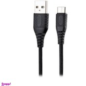 تصویر کابل و مبدل بیاند (Beyond) مدل USB Type C cable پارچه ای ba 306 