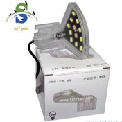 تصویر نور گوشه آکواریوم ال ای دی M3 کازیا 