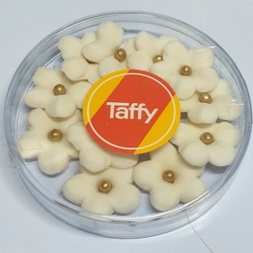 تصویر گل فوندانت 5 پر - زرد 