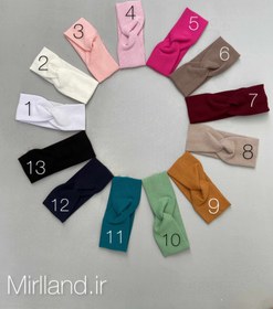 تصویر هدبند گره ای کبریتی 