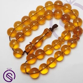 تصویر تسبیح سندلوس 33 دانه نباتی درشت کد 22503 Sandalwood rosary 33 large vegetable seeds