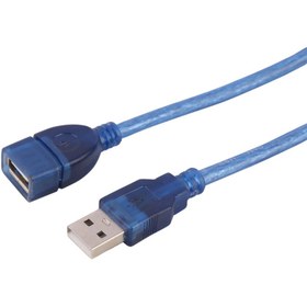 تصویر کابل افزایش طول P-net USB 1.5m P-net USB 1.5m Male To USB Female Cable