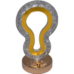 تصویر آباژور رومیزی مدرن چشمه نور مدل JN9005 