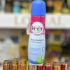 تصویر اسپری مو بر کرمی ویت Veet مخصوص پوست حساس حجم 150میلی لیتر اصلی 
