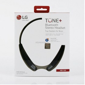 تصویر هدست بلوتوث ال جی مدل HBS-500 Tone Plus ا LG HBS-500 Tone Plus Bluetooth Stereo Headset LG HBS-500 Tone Plus Bluetooth Stereo Headset