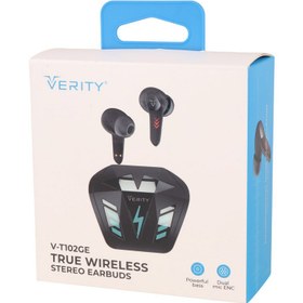 تصویر هندزفری بلوتوثی وریتی مدل V-T102GE Verity V-T102GE TWS Wireless Earphones