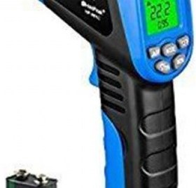 تصویر دماسنج لیزری هلدپیک مدل HP-981C HP 981C LASER THERMOMETER