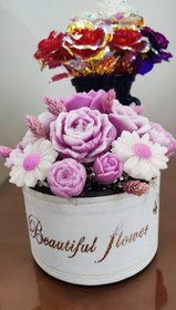 تصویر باکس گل شمعی کوچک 