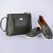 تصویر ست کیف و کفش زنانه چرم مدل 0036 
