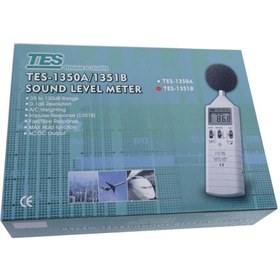 تصویر صدا سنج تی ای اس مدل TES-1351B TES 1351B Sound Level Meter