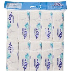 تصویر دستمال ۱۰۰ برگ دولا بسته ۱۰ تایی بیتا 