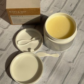 تصویر بالم پاک‌کننده آرایش ( ویتامین B. C. E ) برند مری‌اند‌می 120 گرمی MARY & MAY VITAMIN B,C,E CLEANSING BALM 