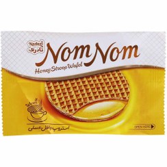 تصویر استروپ وافل عسلی Nom Nom نادری مقدار 37 گرم 