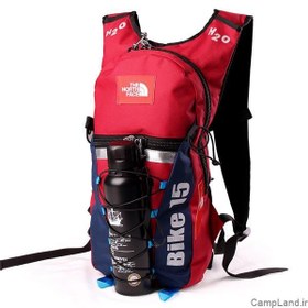 تصویر کوله پشتی 15 لیتری طرح نورث فیس مدل بایک North Face model bike 15 litr backpack