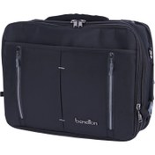 تصویر کیف لپ تاپ بنتون کد 1073 سایز ۱۷ اینچ سه کاره 