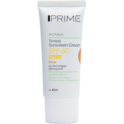 تصویر کرم ضد آفتاب رنگی پرایم مدل Acnex ا Prime Acnex Dark Tinted Sunscreen Cream 40ml Prime Acnex Dark Tinted Sunscreen Cream 40ml