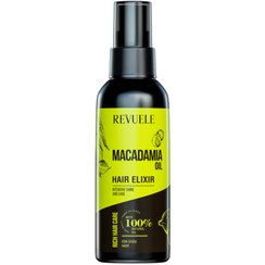 تصویر اسپری عایق حرارت مو ریووئل(ریووله)REVUELE HAIR ELIXIR MACADAMIA 