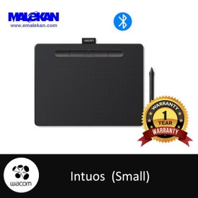 تصویر اینتوس وکام 4100اسمال+بلوتوث/مشکی(+یکسال گارانتی رسمی)-Wacom Intuos Small CTL-4100WL 