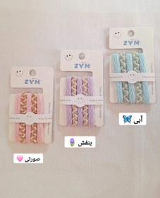 تصویر پک کش مو طرح بافت 